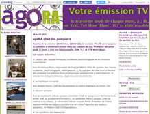 Tablet Screenshot of emissionagora.canalblog.com