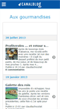 Mobile Screenshot of claudiachocolat.canalblog.com