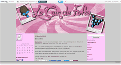 Desktop Screenshot of lecoindefofie.canalblog.com