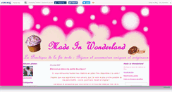 Desktop Screenshot of madeinwonderland.canalblog.com