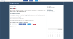 Desktop Screenshot of isacreas.canalblog.com