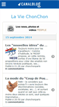 Mobile Screenshot of chonchonparis.canalblog.com