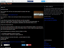 Tablet Screenshot of lemixfurtif.canalblog.com