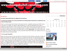 Tablet Screenshot of chicagobullsfr.canalblog.com