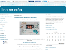 Tablet Screenshot of linececrea.canalblog.com