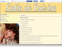 Tablet Screenshot of latindecuisine.canalblog.com