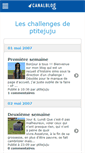 Mobile Screenshot of blogdeptitejuju.canalblog.com