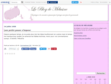 Tablet Screenshot of lespetitesouris.canalblog.com