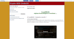 Desktop Screenshot of 2nde10.canalblog.com