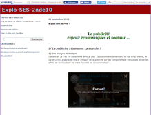 Tablet Screenshot of 2nde10.canalblog.com