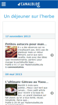 Mobile Screenshot of dejeunersdelola.canalblog.com