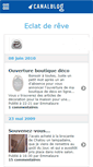 Mobile Screenshot of eclatdereve.canalblog.com
