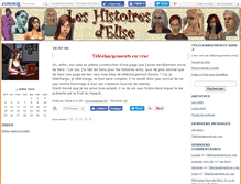 Tablet Screenshot of histoiresdelise3.canalblog.com