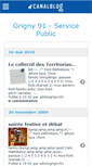 Mobile Screenshot of grigny91sepublic.canalblog.com
