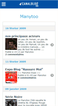 Mobile Screenshot of manytoo.canalblog.com