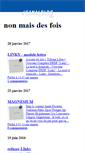 Mobile Screenshot of callelonguesud.canalblog.com