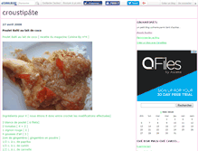 Tablet Screenshot of croustipate.canalblog.com