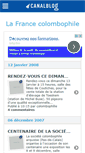 Mobile Screenshot of colombophilie.canalblog.com