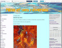 Tablet Screenshot of ninasesreveries.canalblog.com