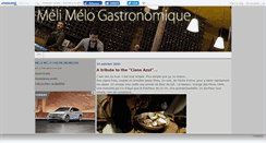 Desktop Screenshot of gastronomique.canalblog.com