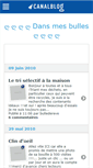 Mobile Screenshot of dansmesbulles.canalblog.com