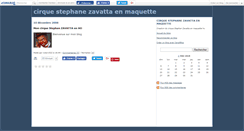 Desktop Screenshot of cirquezavatta.canalblog.com