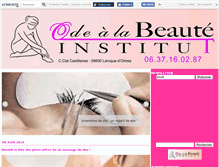 Tablet Screenshot of odealabeaute.canalblog.com