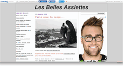 Desktop Screenshot of bellesassiettes.canalblog.com
