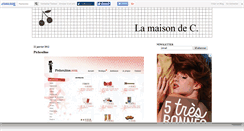 Desktop Screenshot of lamaisondec.canalblog.com