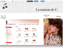 Tablet Screenshot of lamaisondec.canalblog.com