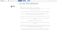 Desktop Screenshot of linetporcelaine.canalblog.com