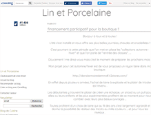 Tablet Screenshot of linetporcelaine.canalblog.com