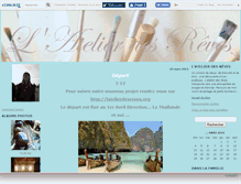 Tablet Screenshot of latelierdesreves.canalblog.com