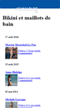 Mobile Screenshot of bikinietmaillots.canalblog.com