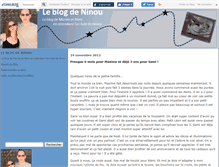 Tablet Screenshot of leblogdeninou.canalblog.com