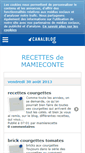 Mobile Screenshot of mamierecette.canalblog.com