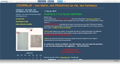 Desktop Screenshot of courpalaycordoux.canalblog.com
