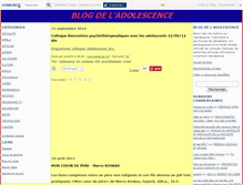 Tablet Screenshot of blogadolescence.canalblog.com