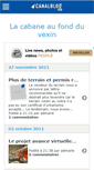 Mobile Screenshot of lacabaneduvexin.canalblog.com