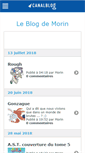 Mobile Screenshot of morin.canalblog.com