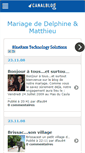 Mobile Screenshot of delphinematthieu.canalblog.com
