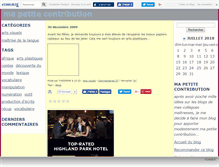Tablet Screenshot of mapetitecontribu.canalblog.com
