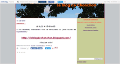 Desktop Screenshot of leblogdechonchon.canalblog.com