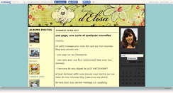 Desktop Screenshot of elisa64.canalblog.com