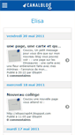 Mobile Screenshot of elisa64.canalblog.com