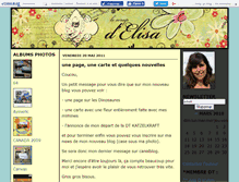 Tablet Screenshot of elisa64.canalblog.com