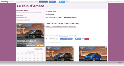 Desktop Screenshot of coindambre.canalblog.com