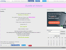Tablet Screenshot of chezsuzette.canalblog.com