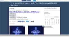 Desktop Screenshot of filmamateur1928.canalblog.com