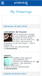 Mobile Screenshot of mytinkerings.canalblog.com